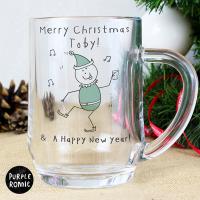 Personalised Purple Ronnie Christmas Elf Tankard Extra Image 2 Preview